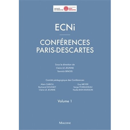 ECNI - conférences paris Descartes vol. 1