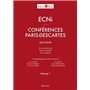 ECNI ? conférences paris-Descartes ? volume 1 ? 2017-2018