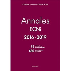 Annales ECNI 2016-2018