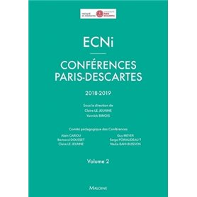 ECNI conferences paris-descartes volume 2 2018-2019