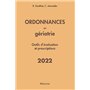 Ordonnances en geriatrie 2022 – outils d’evaluation et prescriptions