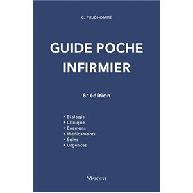 Guide poche infirmier, 8e ed.