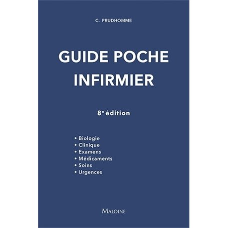 Guide poche infirmier, 8e ed.