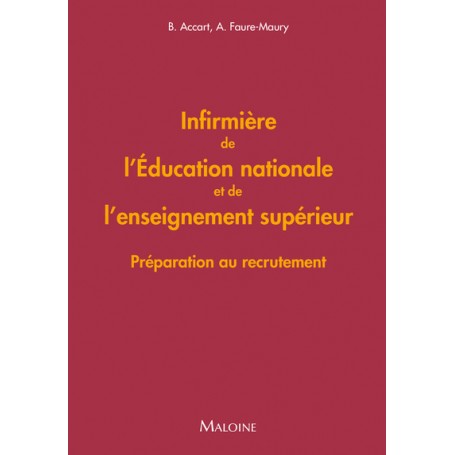 Infirmière de l'Éducation nationale et de l'enseignement supérieur