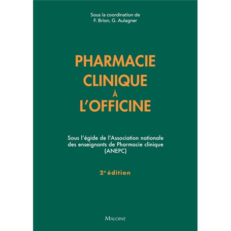 Pharmacie clinique à l'officine 2e ed