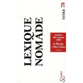 Lexique nomade 2008