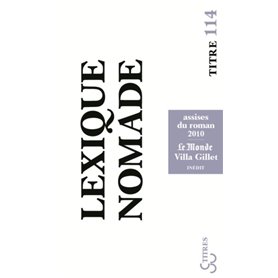 Lexique nomade 2010