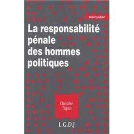 la responsabilité pénale des hommes politiques