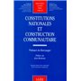 constitutions nationales et construction communautaire