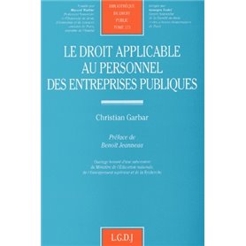 le droit applicable au personnel des entreprises publiques