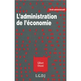 l'administration de l'économie