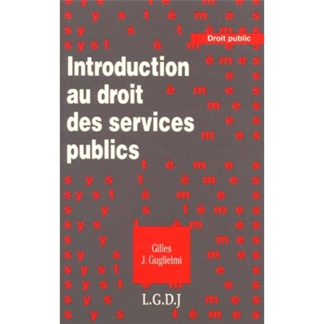 introduction au droit des services publics