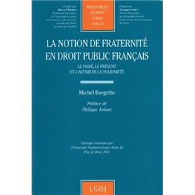 la notion de fraternité en droit public français