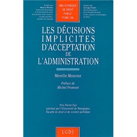 les décisions implicites d'acceptation de l'administration