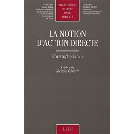 LA NOTION D'ACTION DIRECTE