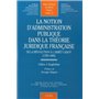 LA NOTION D'ADMINISTRATION PUBLIQUE DANS LA THÉORIE JURIDIQUE FRANÇAISE, DE LA R