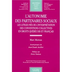 l'autonomie des partenaires sociaux