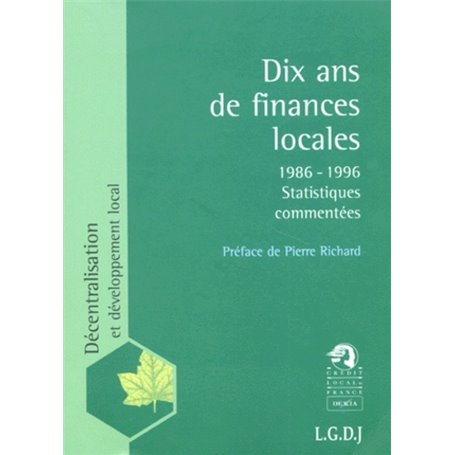 10 ans de finances locales