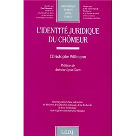 l'identité juridique du chômeur