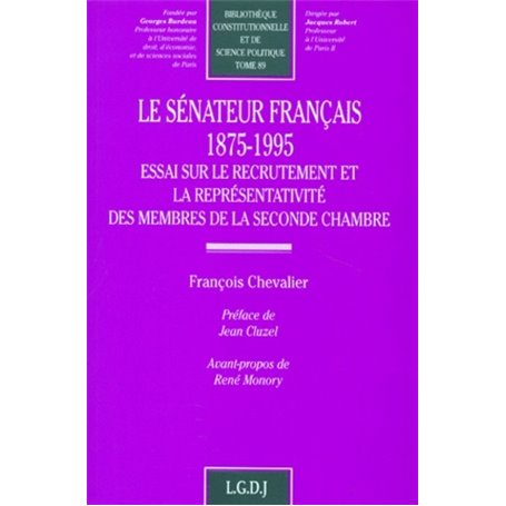 le sénateur français, 1875-1995