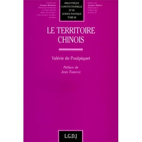 LE TERRITOIRE CHINOIS