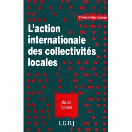 l'action internationale des collectivités locales