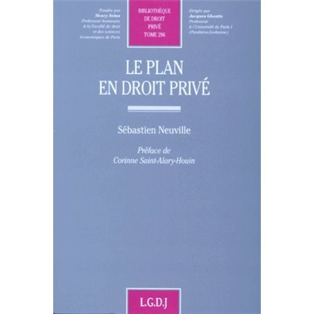 le plan en droit privé