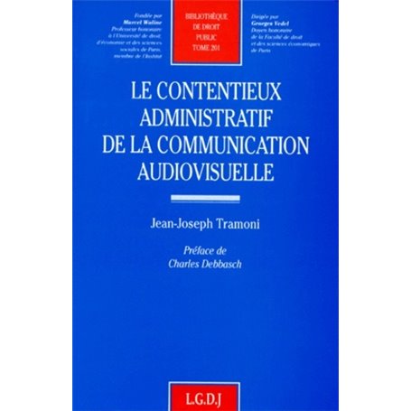 le contentieux administratif de la communication audiovisuelle