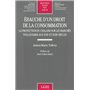 ebauche d'un droit de la consommation. la protection du chaland sur les marchés