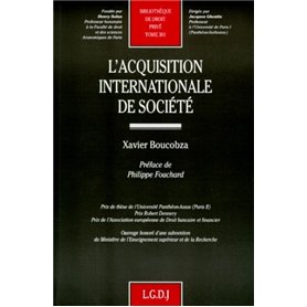 L'ACQUISITION INTERNATIONALE DE SOCIÉTÉ