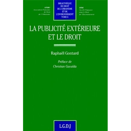 la publicité extérieure et le droit