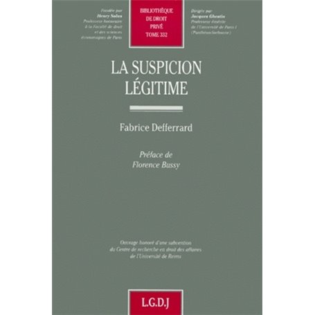 la suspicion légitime