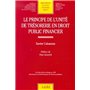 le principe de l'unité de trésorerie en droit public financier