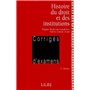 histoire du droit et des institutions - 2ème édition