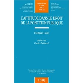 l'aptitude dans le droit de la fonction publique