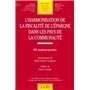 l'harmonisation de la fiscalité de l'épargne