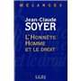 mélanges en l'honneur de j.-cl. soyer : l'honnête homme et le droit