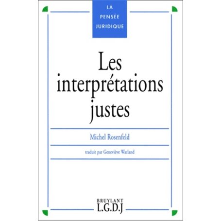 les interprétations juste