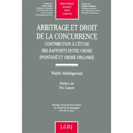 arbitrage et droit de la concurrence