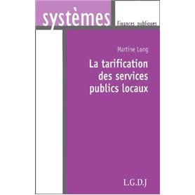 la tarification des services publics locaux