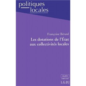 les dotations de l'etat aux collectivités locales