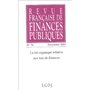 REVUE FRANÇAISE DE FINANCES PUBLIQUES N 76 - 2001