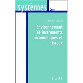 environnement et instruments économiques et fiscaux
