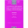 la notion de république dans la jurisprudence du conseil constitutionnel