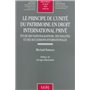 LE PRINCIPE DE L'UNITÉ DU PATRIMOINE EN DROIT INTERNATIONAL PRIVÉ