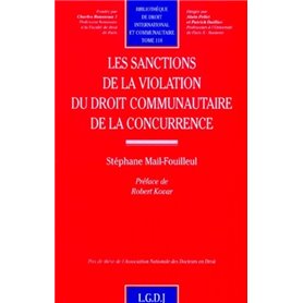 les sanctions de la violation du droit communautaire de la concurrence