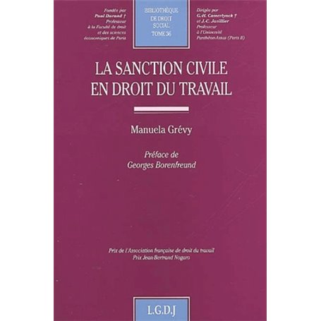 la sanction civile en droit du travail