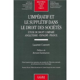 l'impératif et le supplétif dans le droit des sociétés