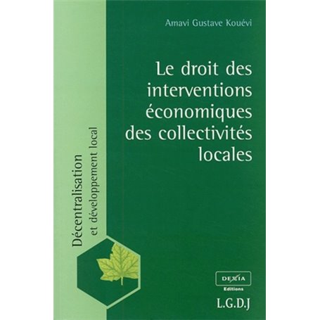 le droit des interventions économiques des collectivités locales