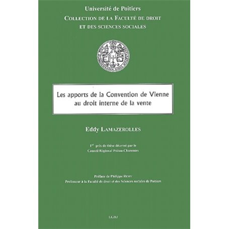 LES APPORTS DE LA CONVENTION DE VIENNE AU DROIT INTERNE DE LA VENTE